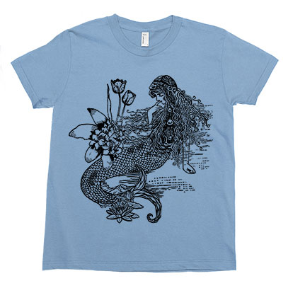 Mermaid La Luxure Kids Tee Shirt Size 2-12