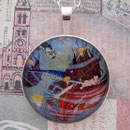 Sweet Little Mermaid Sterling Pendant