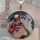 Little Miss Muffet Sterling Pendant