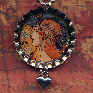 Alphonse Mucha Zodiac le Plume