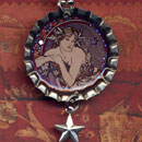 Alphonse Mucha Femme aux Coquelicots