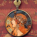 Alphonse Mucha Zodiac le Plume