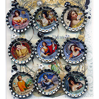 Greek Muse Drink Charms