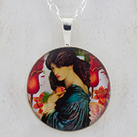 Persephone Rossetti Sterling Pendant