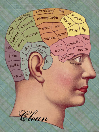 A Clean Mind . . . Phrenology Style