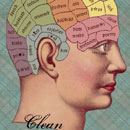 A Clean Mind . . . Phrenology Style