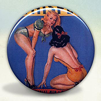 Pin Up Girls Gossiping