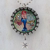 Mermaid Pin Up