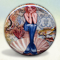 Mermaid Pin Up