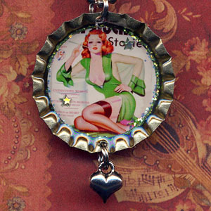 Pin Up Redhead