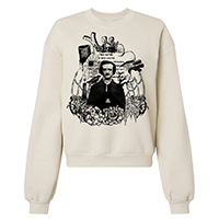 Edgar Allan Poe Fleece Crewneck Sweatshirt