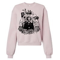 Edgar Allan Poe Fleece Crewneck Sweatshirt