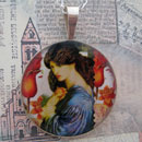 Persephone Rossetti Sterling Pendant