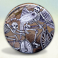 Jose Guadalupe Posada's Calavera Cyclists