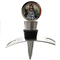Queen Alice Wine Stopper