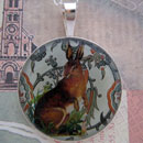 Rabbit Sterling Pendant