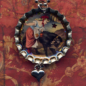 Red Riding Hood Scary Wolf