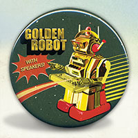 Golden Dj Robot