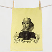 William Shakespeare Flour Sack Towel
