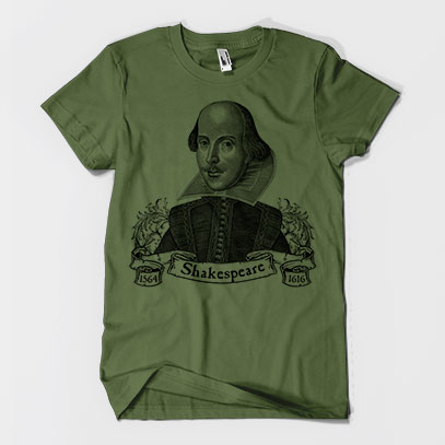 William Shakespeare Men's or Unisex T-shirt tartx