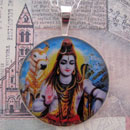 Shiva Sterling Pendant