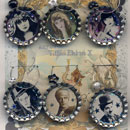 Silent Film Stars Drink Charms