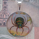Spider Sterling Pendant 