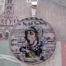 Mad Hatter Sterling Pendant