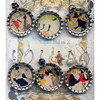 Toulouse-Lautrec Drink Charms